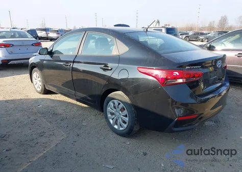 2021 Hyundai Accent Se from USA, damaged, VIN 3KPC24A68ME137797